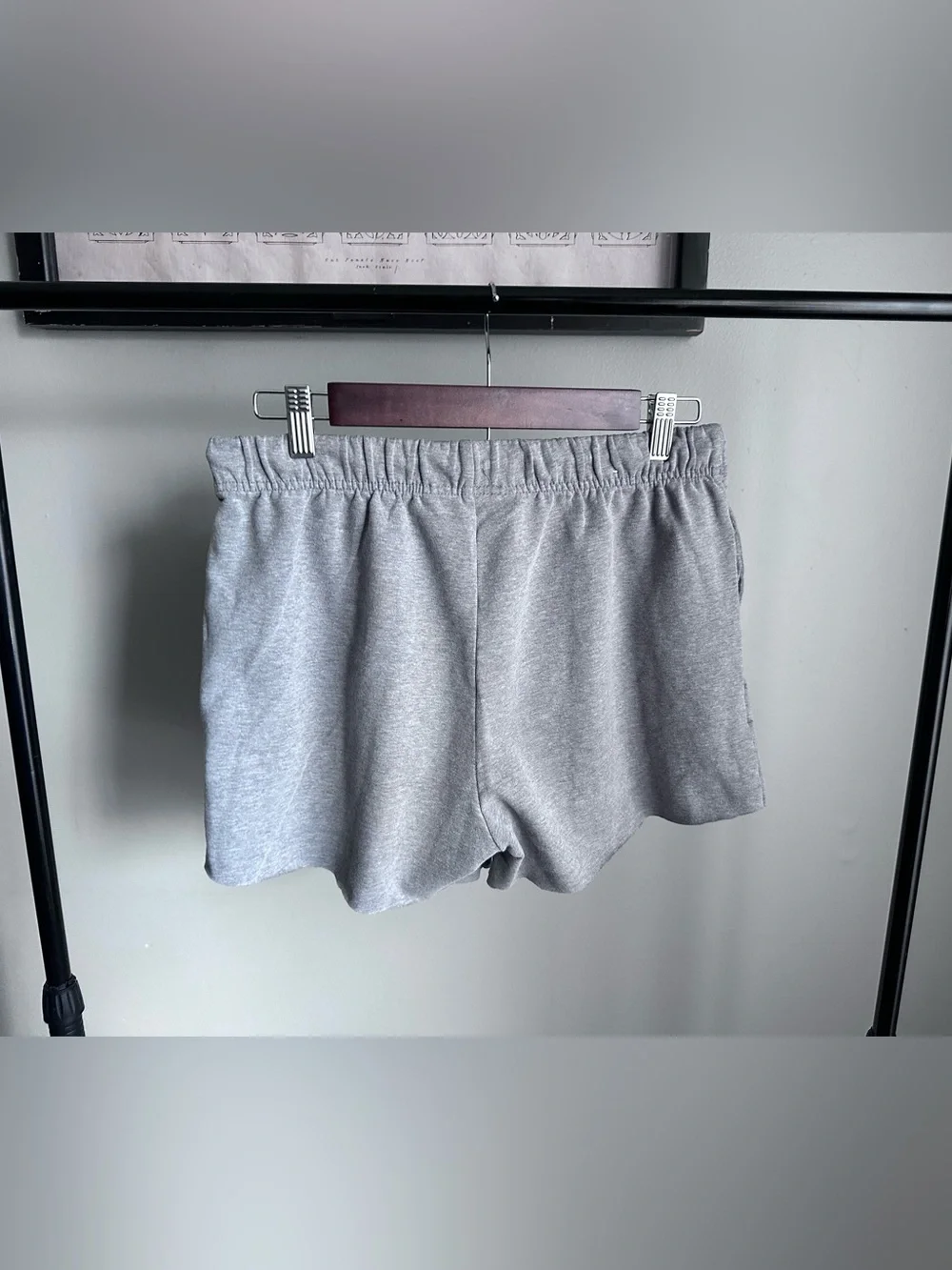 Aeropostale Women’s Gray Cotton Sweat Shorts – Size Medium Lounge Shorts